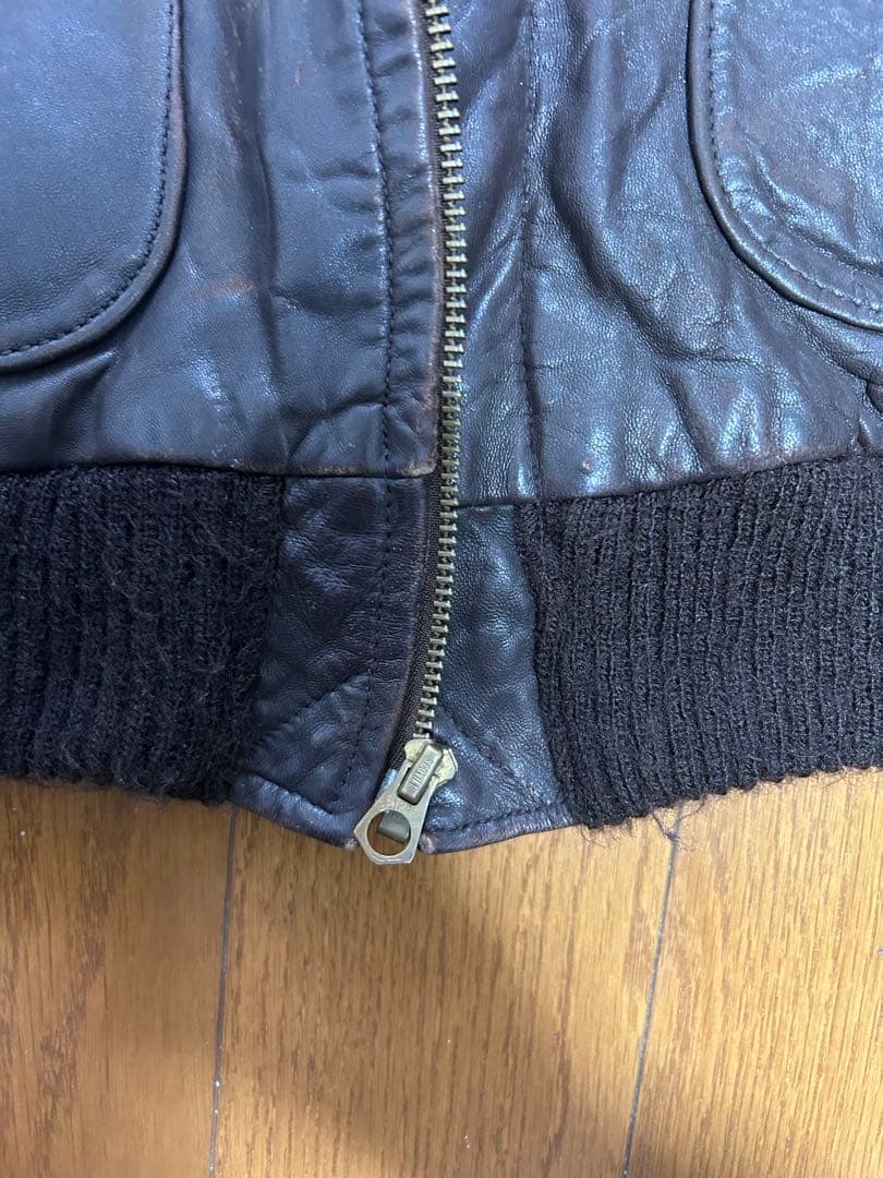 AVIREX U.S.A. TYPE A-2 レザーフライトジャケット