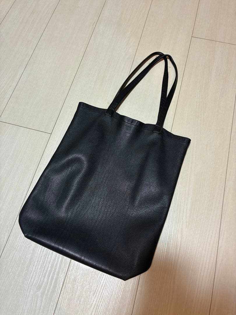Hender Scheme エンダースキーマ cow bag 黒 レザー トート