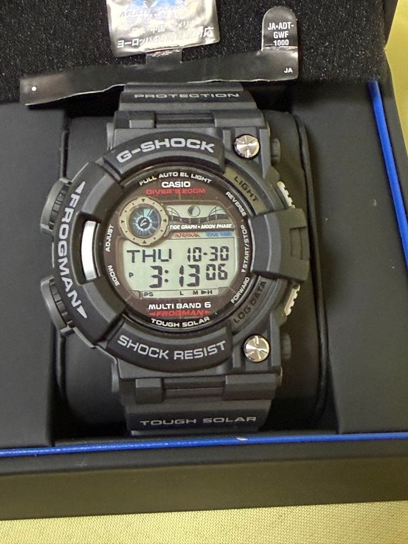 カシオ G-SHOCK FROGMAN GWF-1000 フロッグマン
