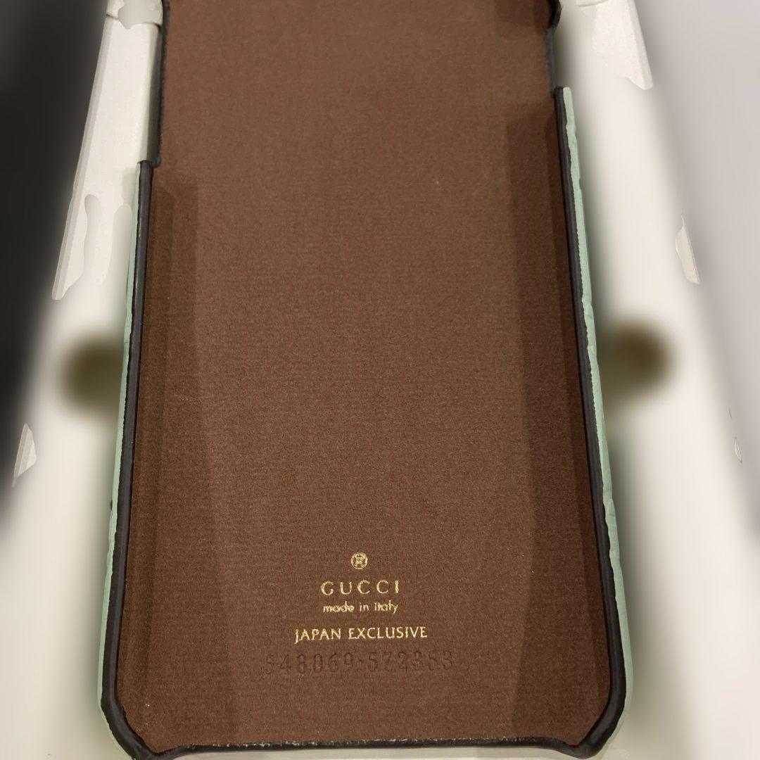 GUCCI グッチ 572353 GG柄 レザー iPhone 7/8/SE