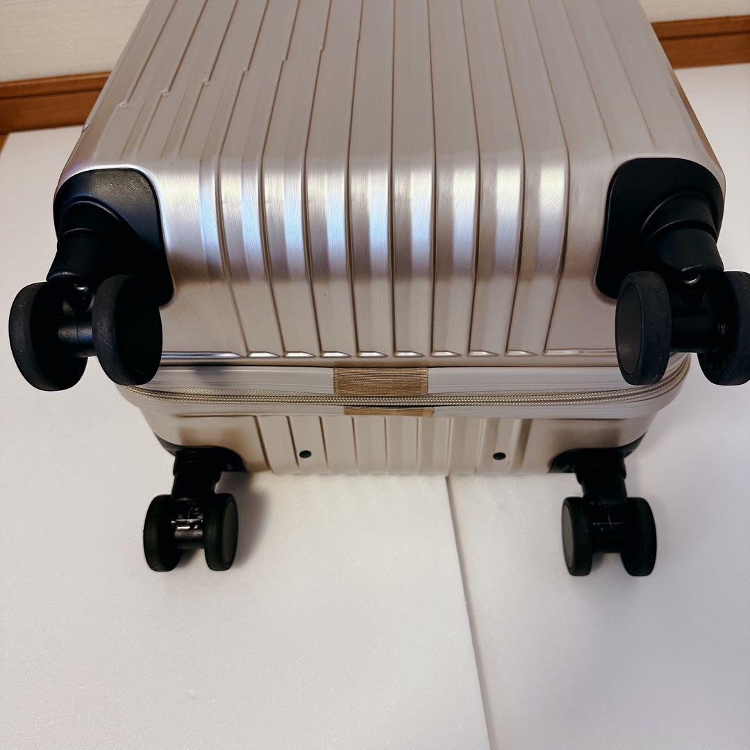 【極美品】ACEエース ゴールド　キャリーケース TSAロック　ストッパー付き