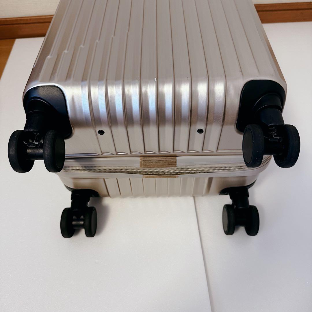 【極美品】ACEエース ゴールド　キャリーケース TSAロック　ストッパー付き