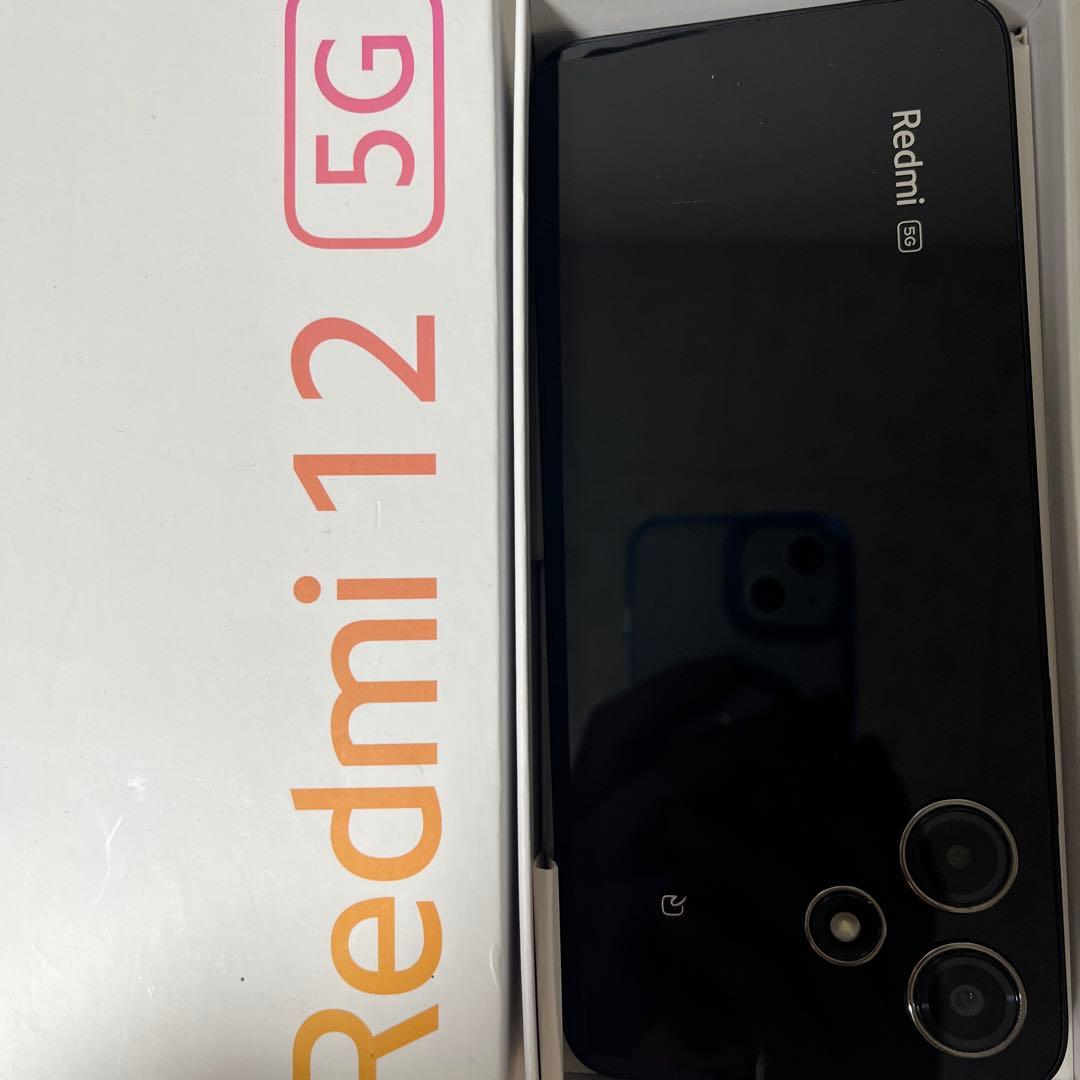 Xiaomi Redmi 12 5G ブラック　128G