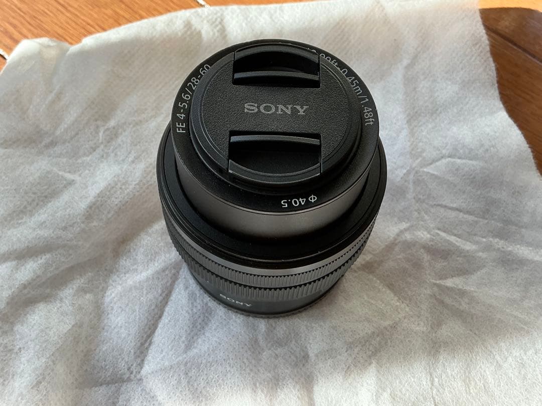 SONY FE 28-60mm F4-5.6 SEL2860 フィルター付き