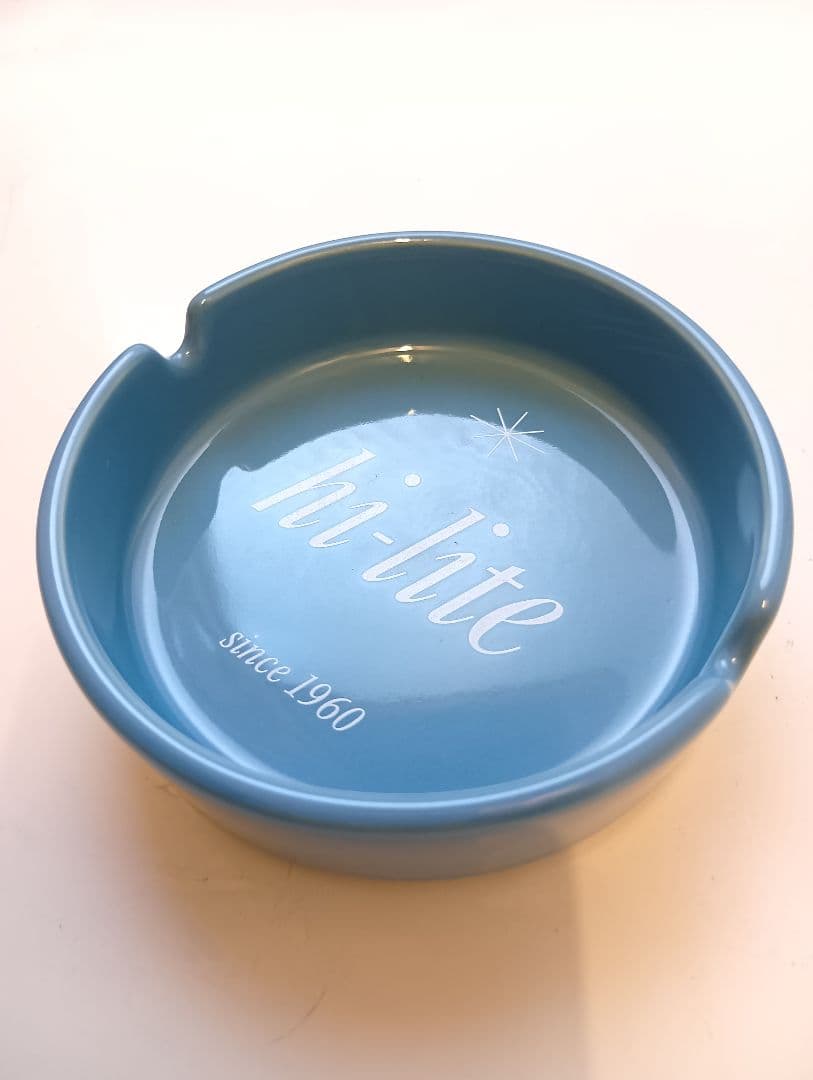 hi-lite ハイライト オリジナル卓上灰皿 65周年記念モデル ブルー