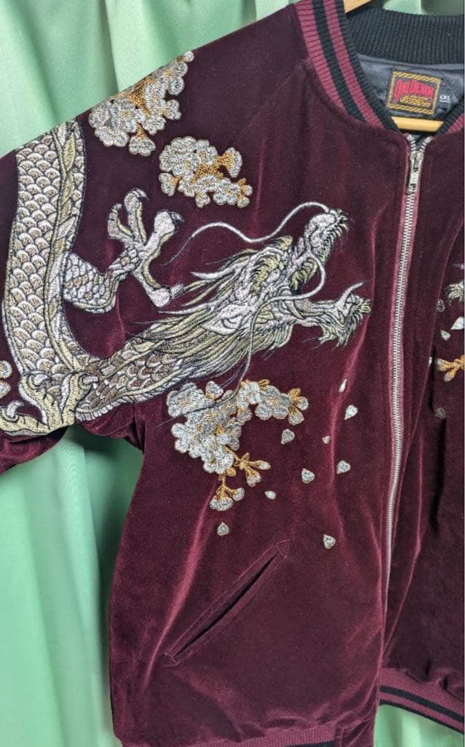 T*\"様 ONI DENIM 別珍スカジャン XXL