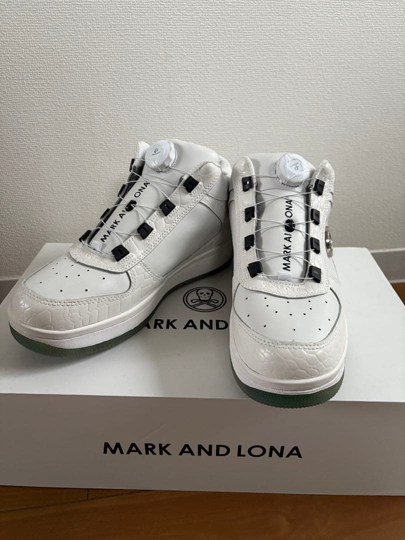 MARK AND LONA ゴルフ用スニーカー ホワイト