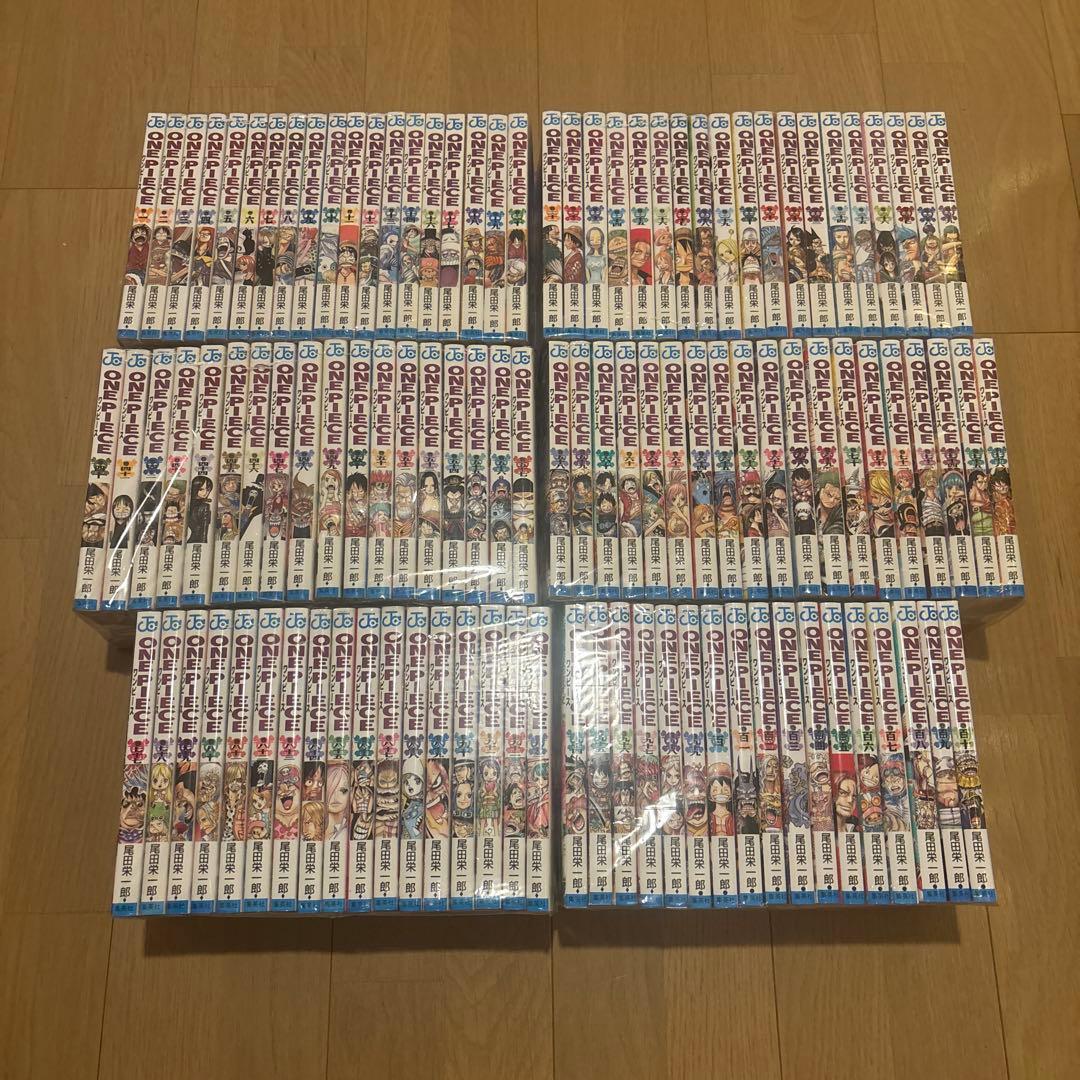 ワンピース　全110巻セット(1-110巻) ONE PIECE 尾田栄一郎