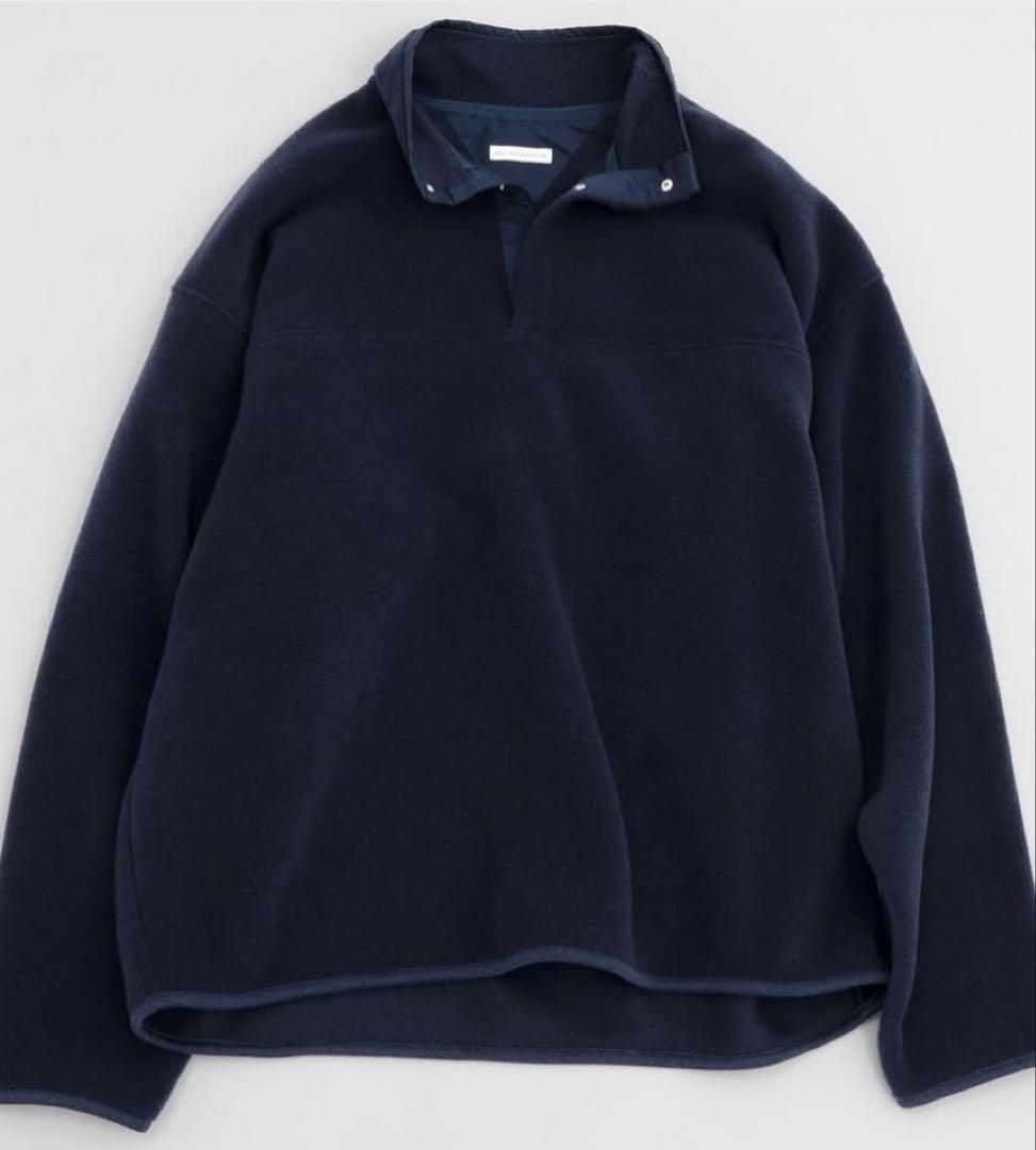 トップス OLD FOLK HOUSE / SMOOTH FLEECE navy
