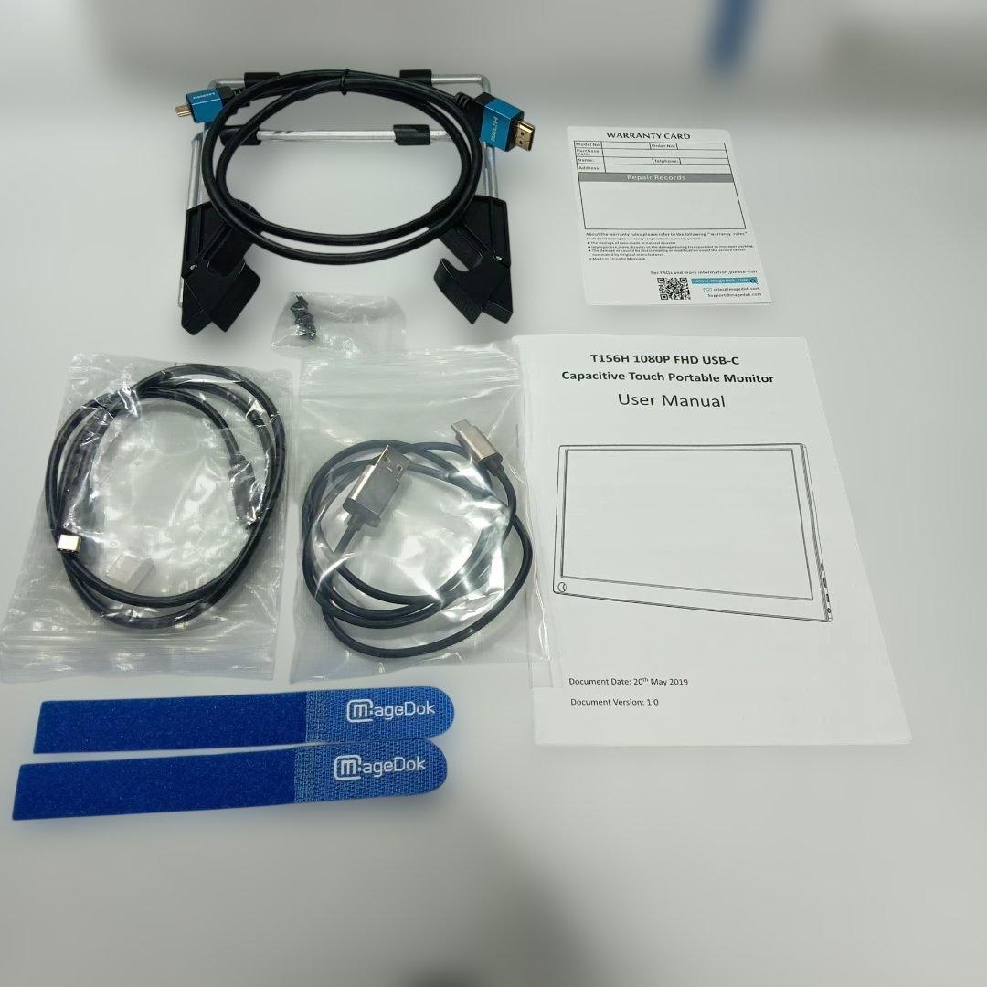 [美品] mageDok ポータブルモニタータッチ 15.6インチ 1080p