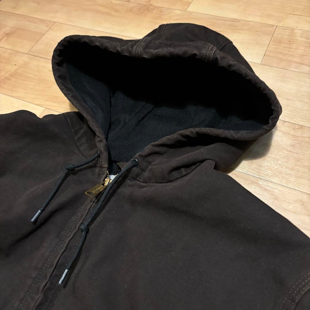 00s Carhartt アクティブジャケット 裏地サーマル J160 DKB