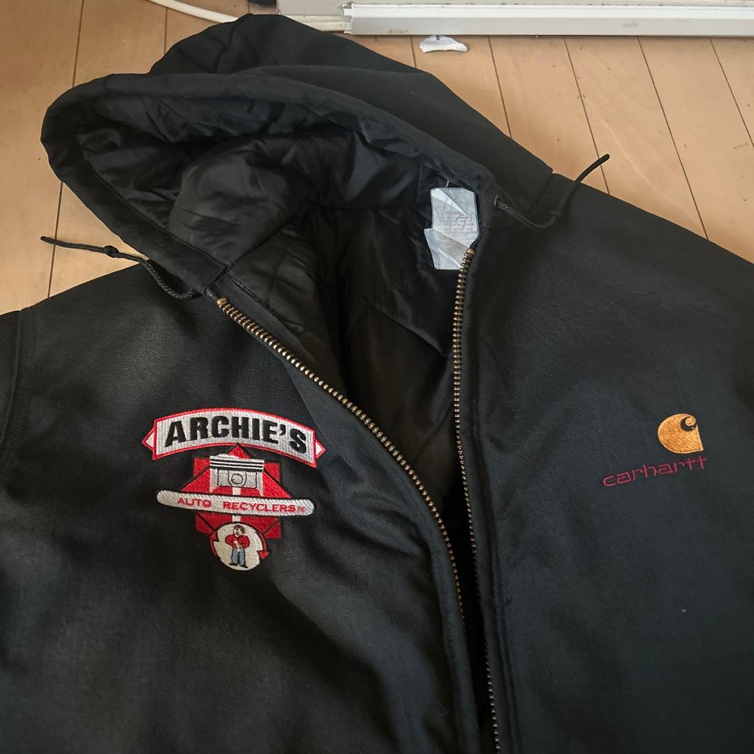 carhartt カーハート アクティブジャケット 企業ロゴ USA 2XL