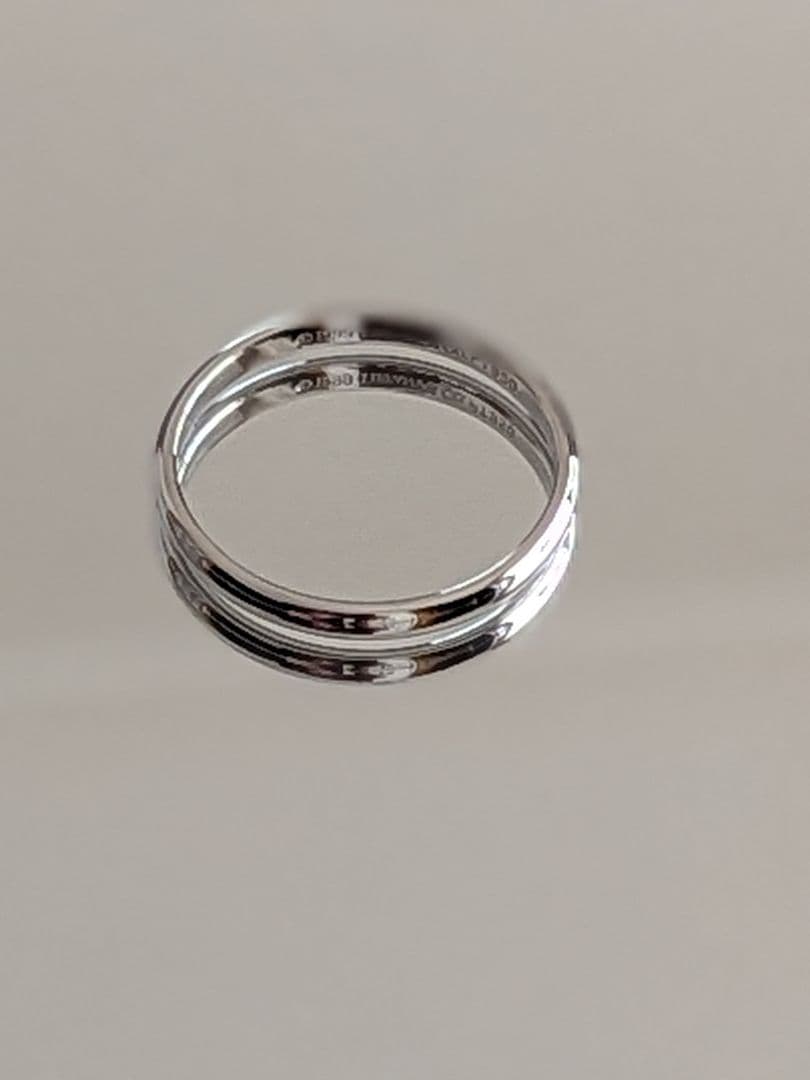 TIFFANY&Co. PT950 1999 バンドリング プラチナ 指輪