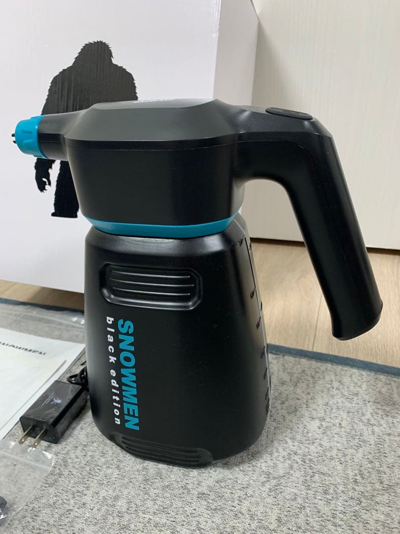 ながら洗車　スノーメンブラック 自動泡噴霧器 フォームガン 洗車　美品