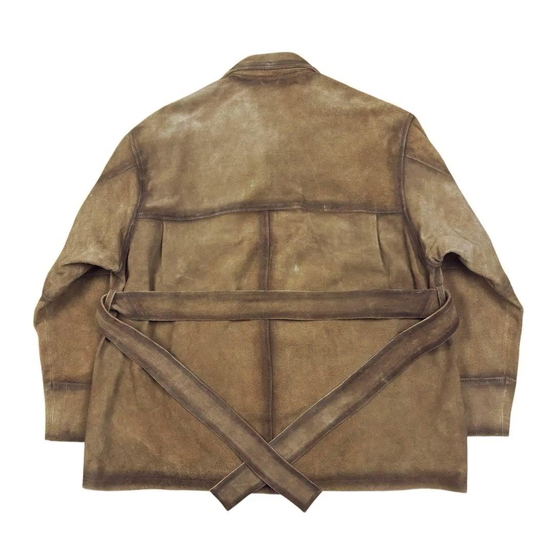 未使用 MAISON SPECIALリアル スエード ジャケット キャメル