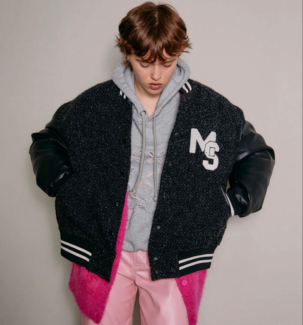 MAISON SPECIAL／Varsity Jacket マルチ スタジャン