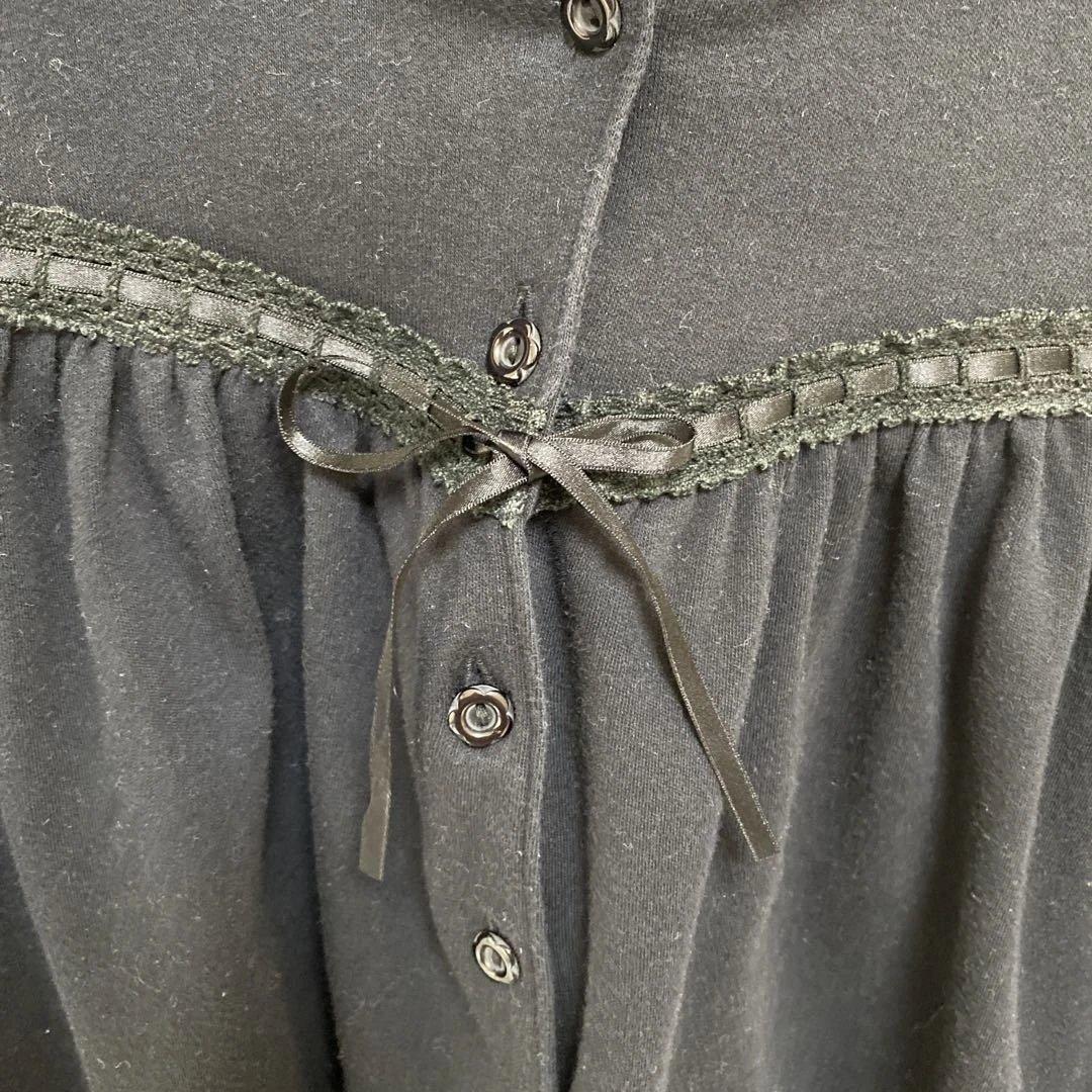 BABY THE STARS SHINE BRIGHTうさ耳 黒 長袖カットソー