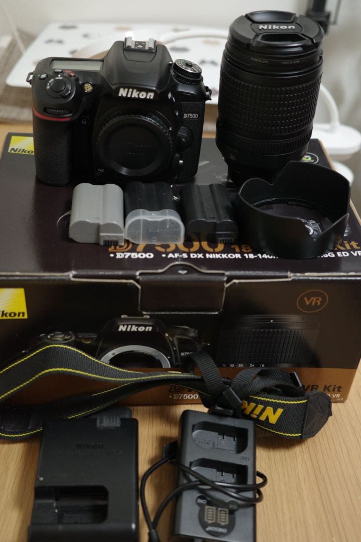 【値下げ】Nikon D7500 ボディ 18-140 VR レンズキット