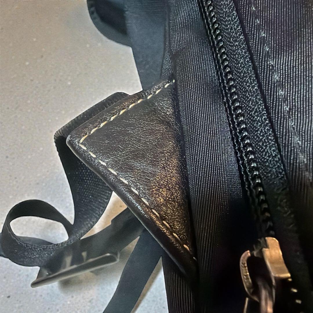 極美品【PORTER】 ブラック リュック　黒　ナイロン