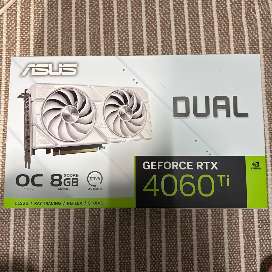 【未開封】ASUS GEFORCE RTX 4060 Ti 8GB OC