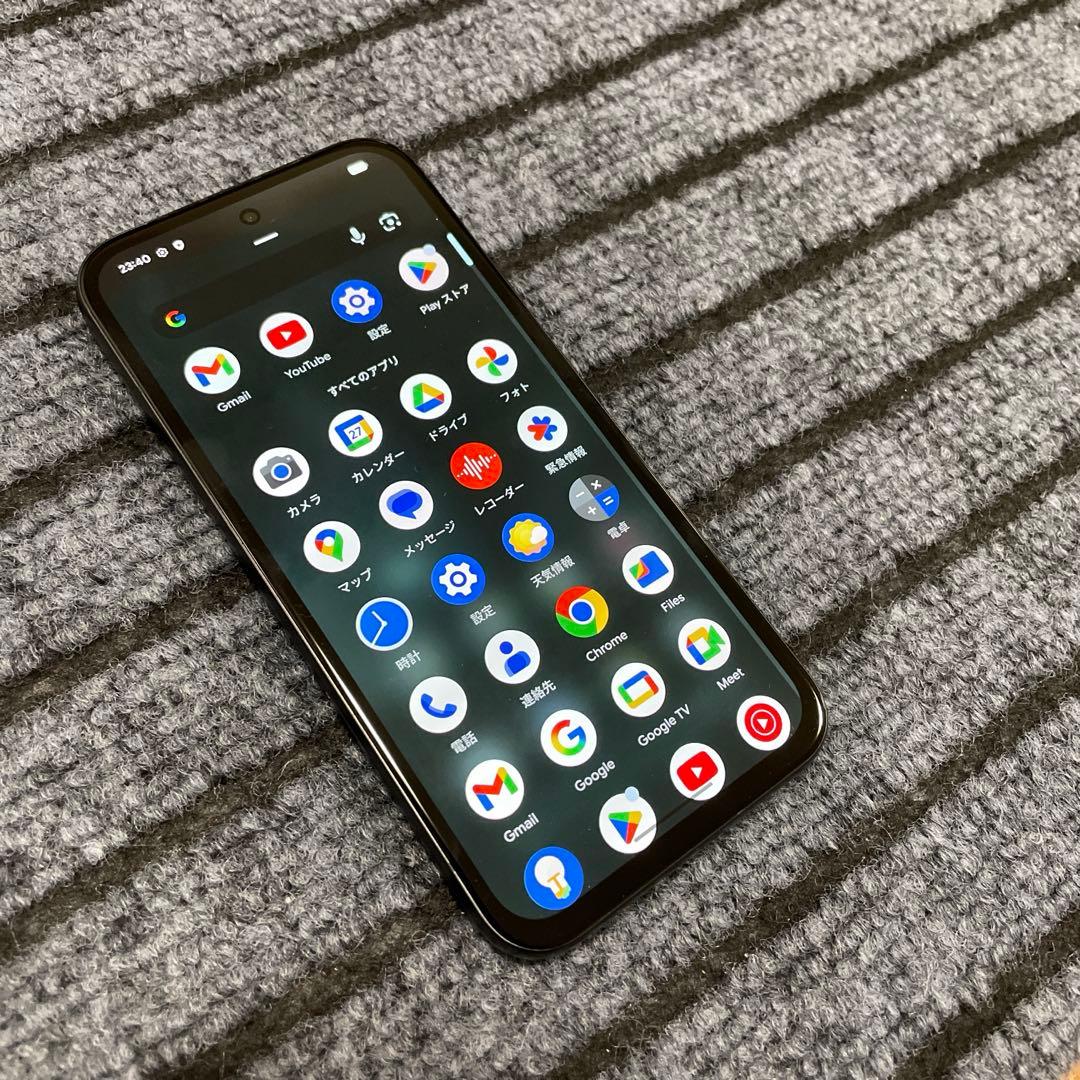 201 Google Pixel8a 128GB オブシディアン