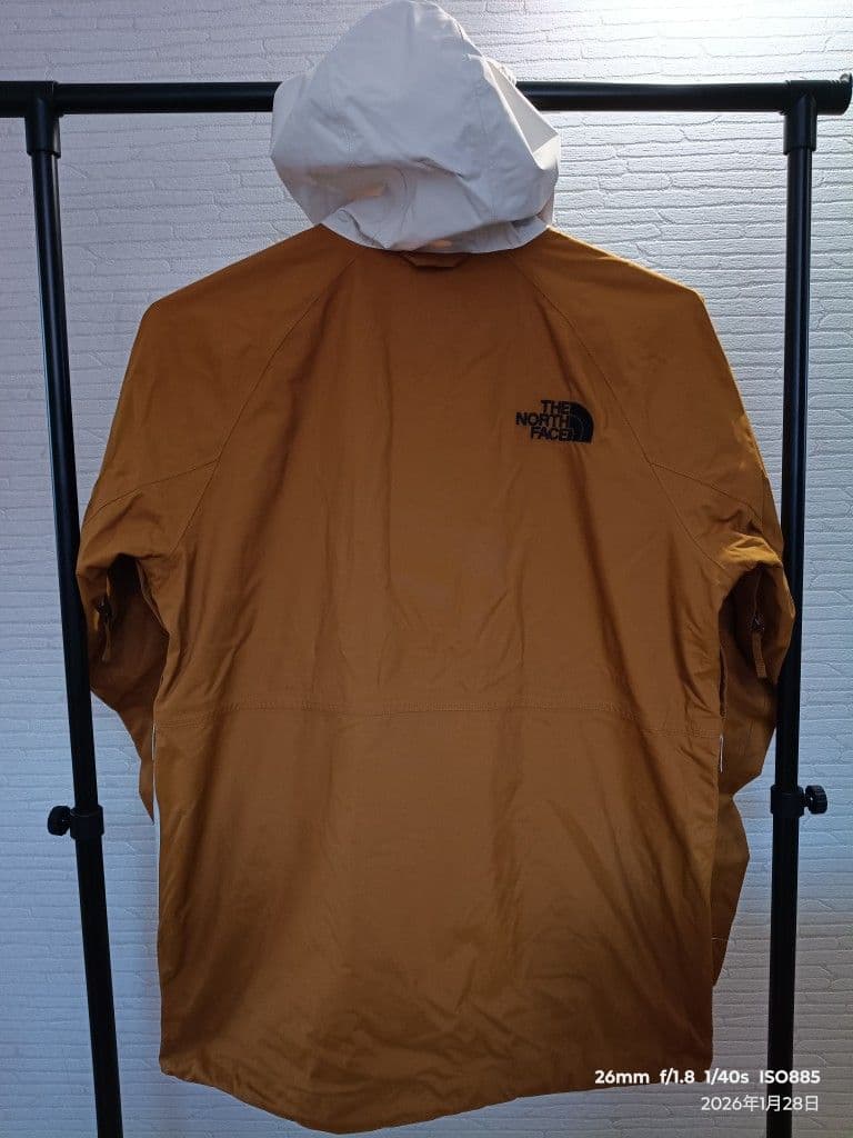 T*様 THE NORTH FACE マウンテンパーカー 茶/白 サイズUS：Ｌ