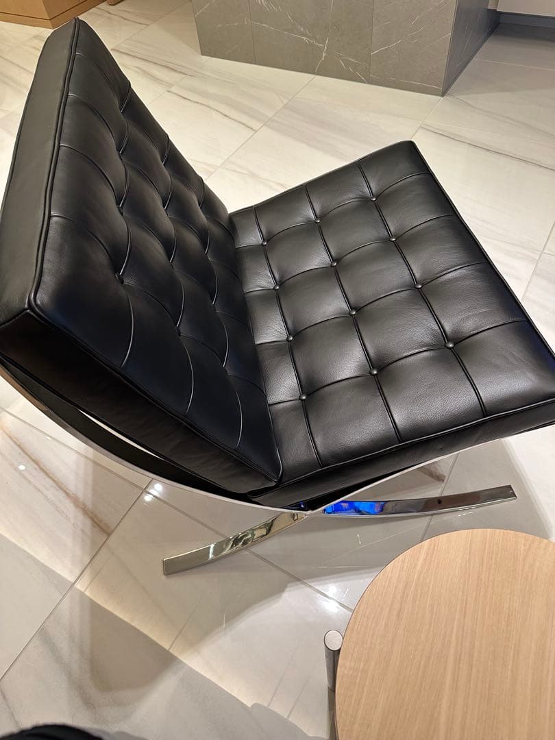 Raw 　バルセロナチェア　高級本革リプロダクト　新品未使用