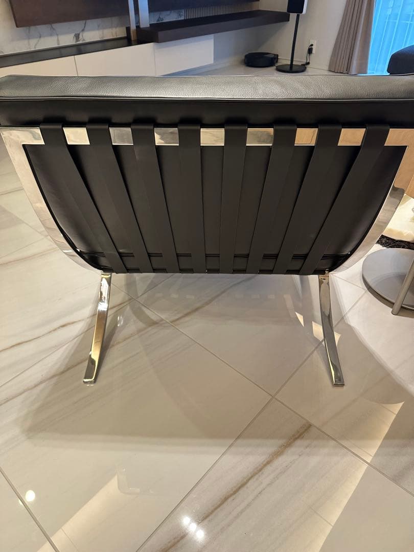 Raw 　バルセロナチェア　高級本革リプロダクト　新品未使用