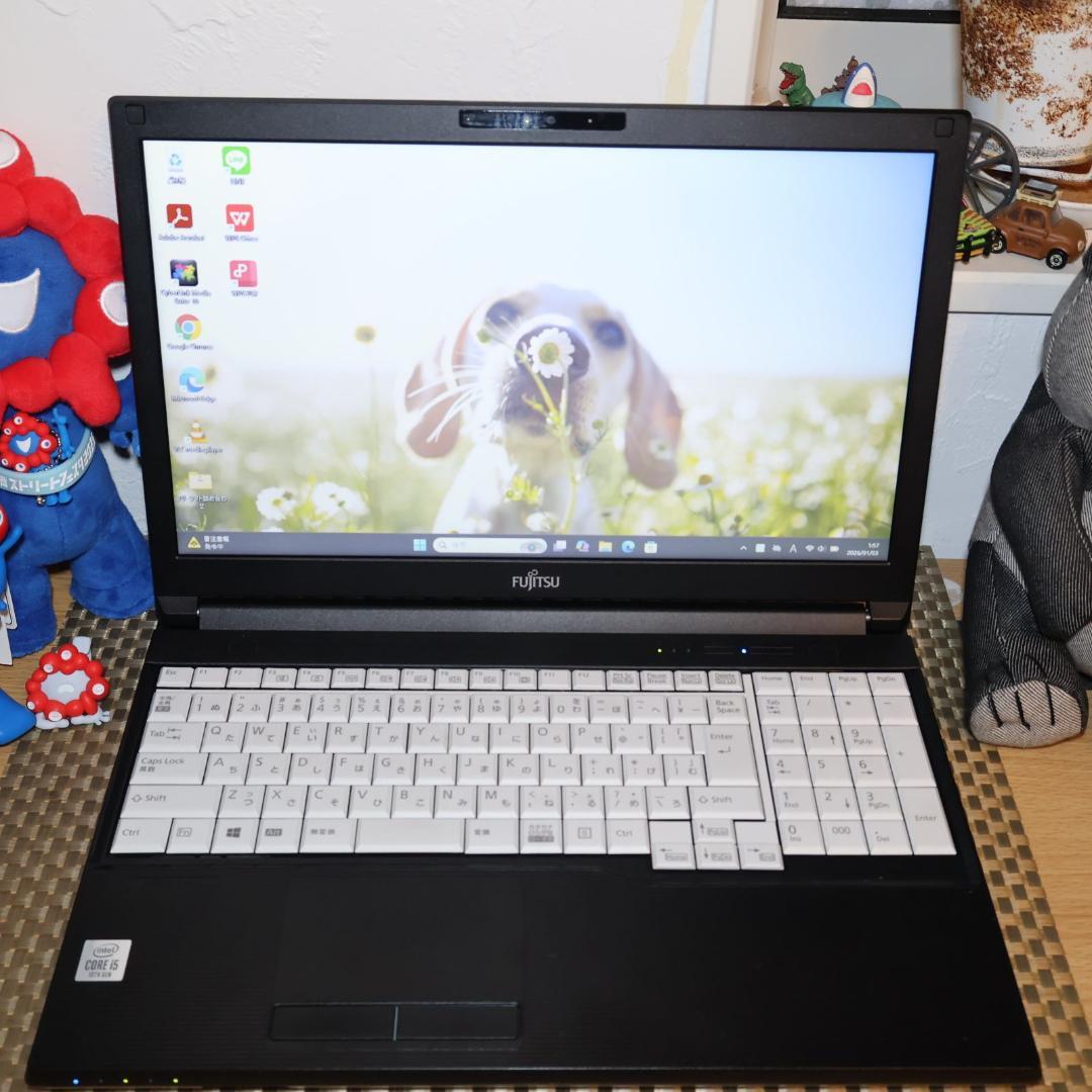 Win11公式対応10世代i5/メ8/新品SSD/DVD/無線/カメラ/HDMI