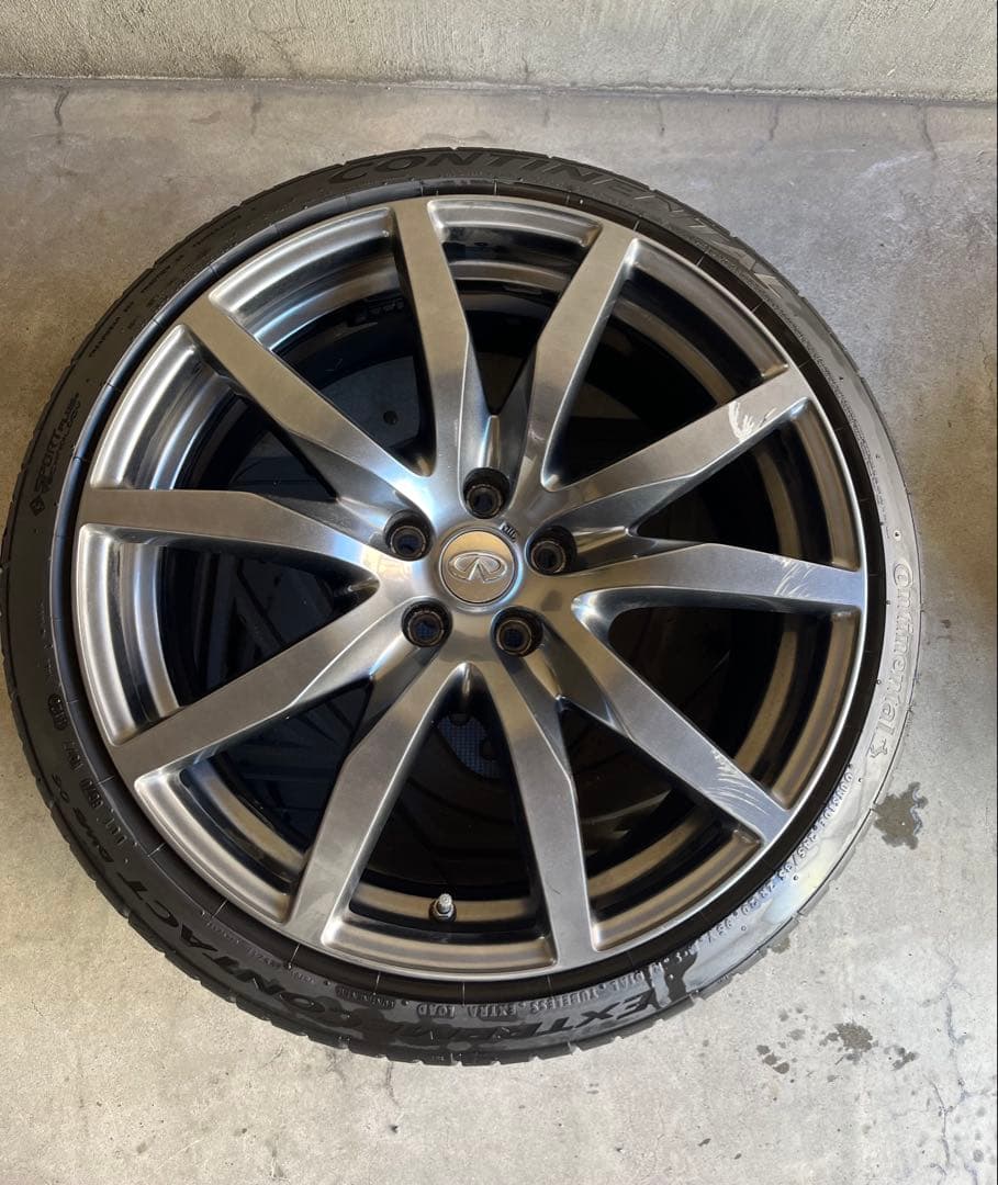 GTR35 中期純正ホイール　フロント4本9.5J x20＋20 ゆう