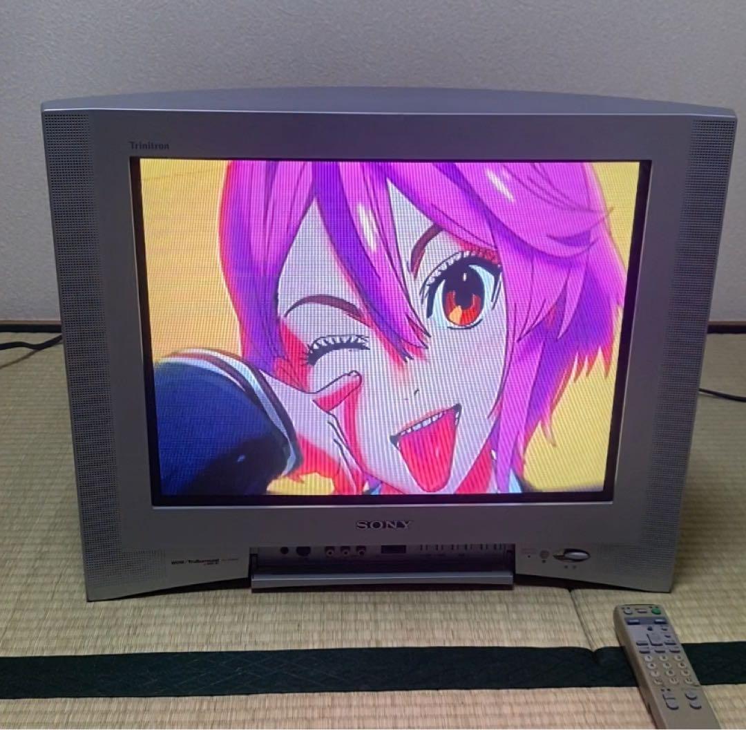 【Sony】ブラウン管テレビ KV-21DA55 【純正リモコン付き】