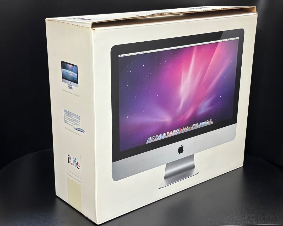 【ジャンク】iMac Core2Duo 21.5TFT 2009 1TBHDD