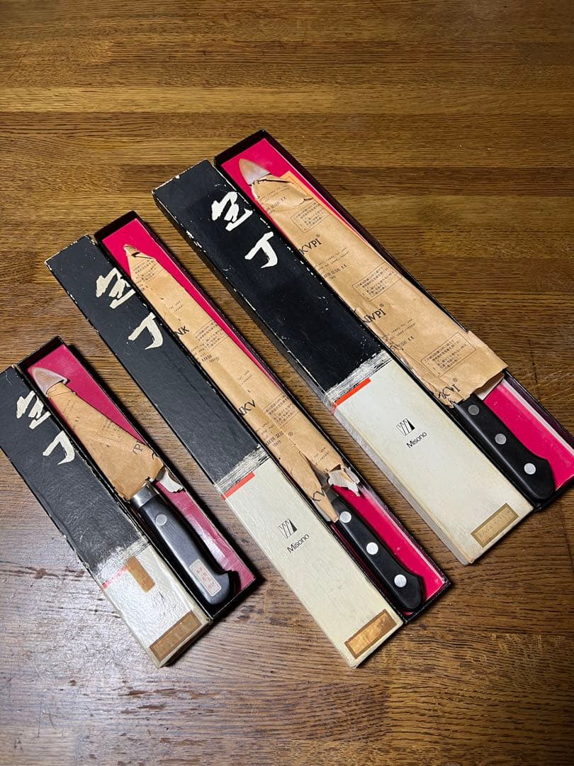 Misono ステンレスモリブデン鋼3本セット箱付き