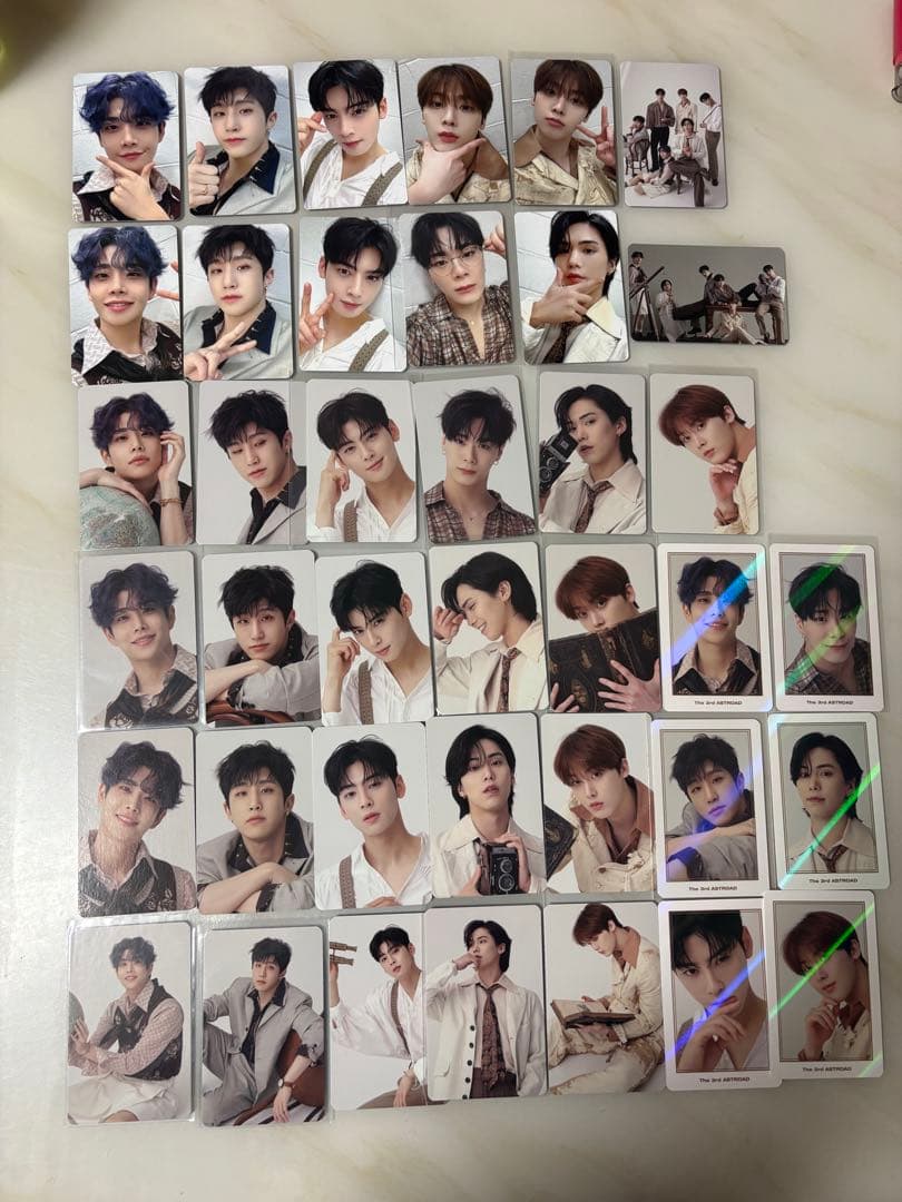 ASTRO チャウヌ stargazer トレカ セット 重複なし　ほぼコンプ