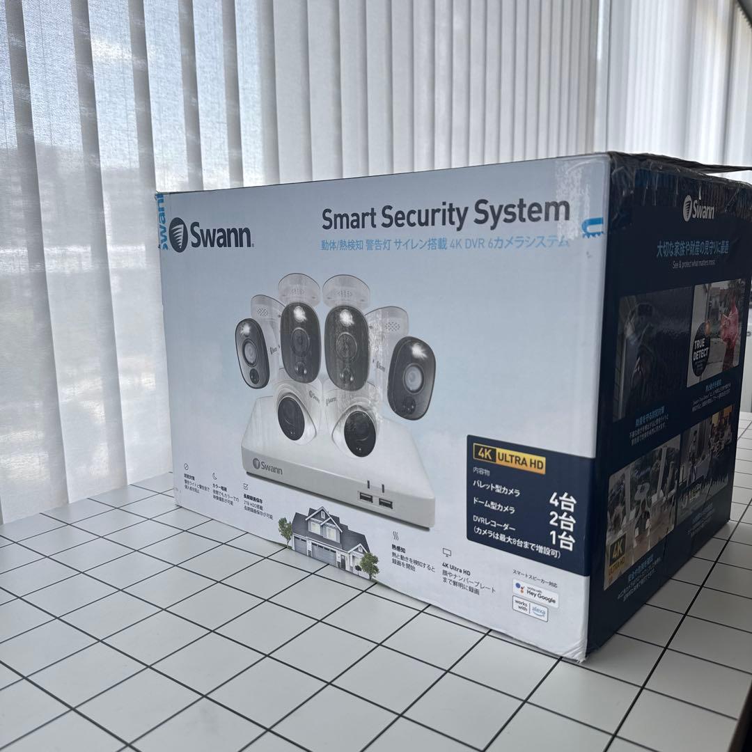 【新品・開封済】 Swann 防犯カメラ 8chセット