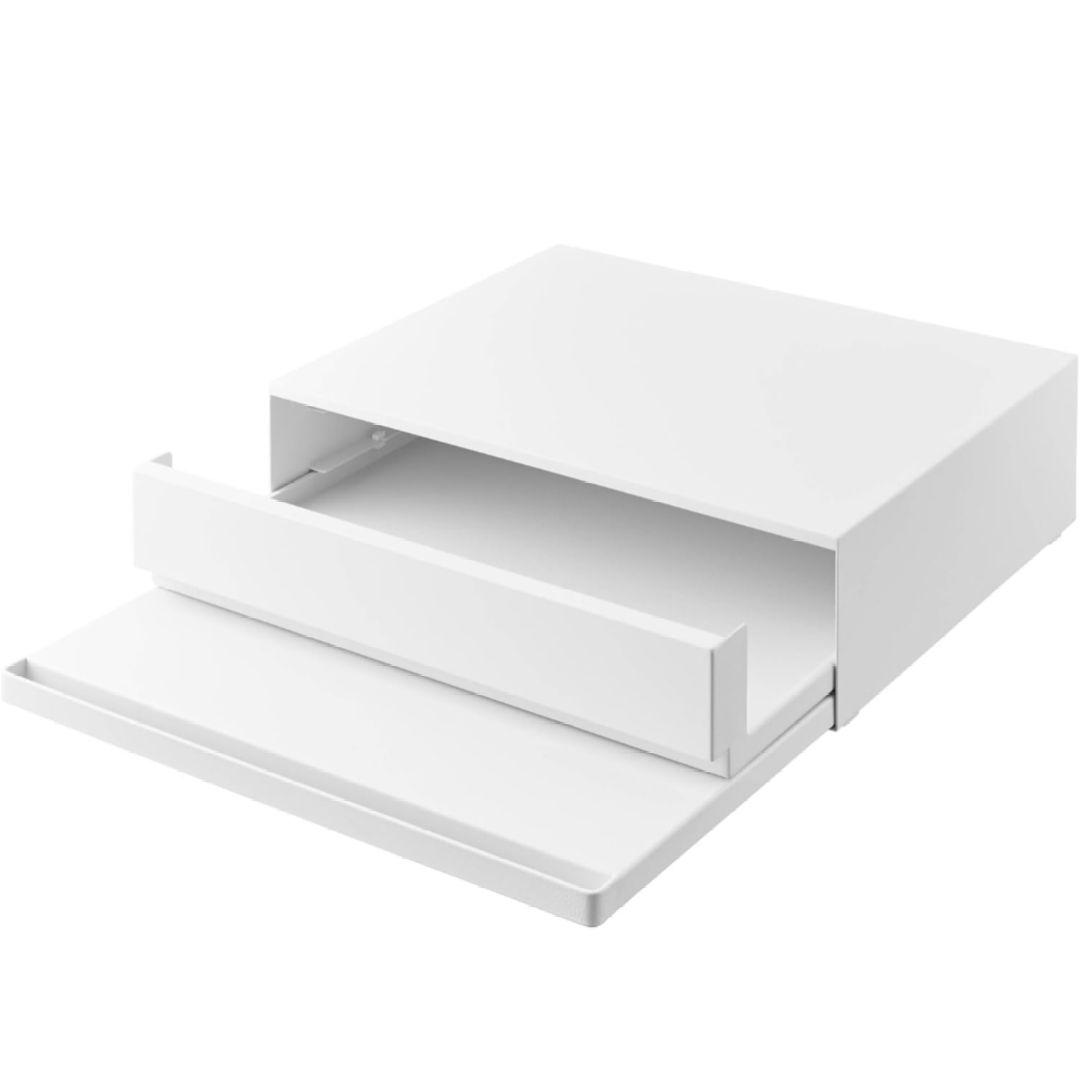 山崎実業 tower ツーウェイ キッチン 家電下 引出&スライドテーブル