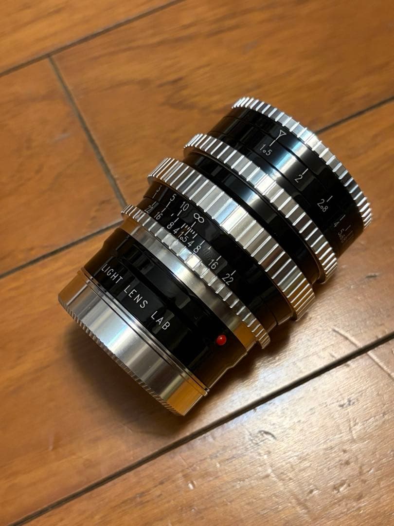 LIGHT LENS LABアンジェニューS21復刻Z21 50/1.5ライカM