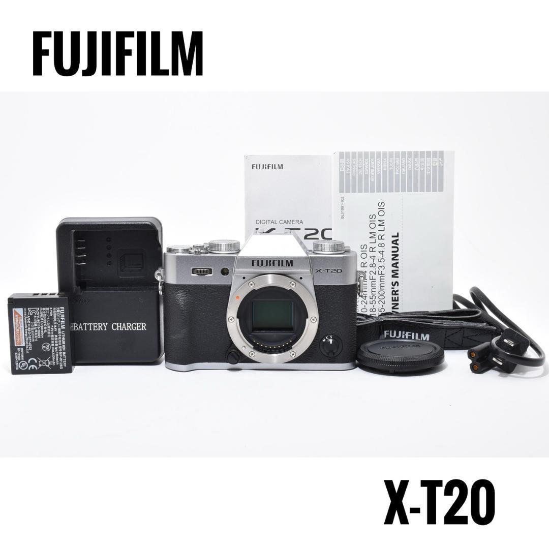 【美品】フジフィルム FUJIFILM X-T20 ボディ