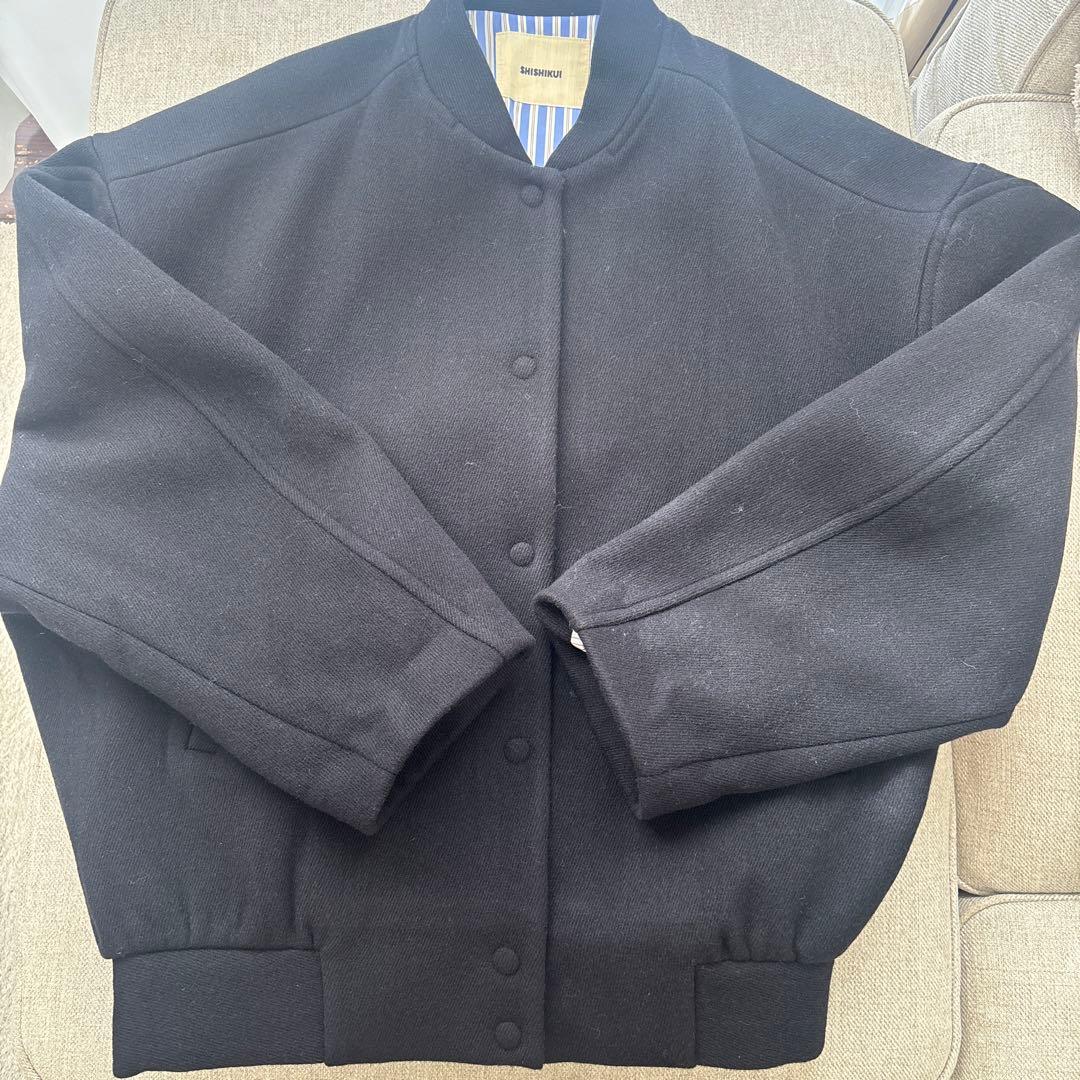 SHISHIKUI ネイビー　ブルゾン