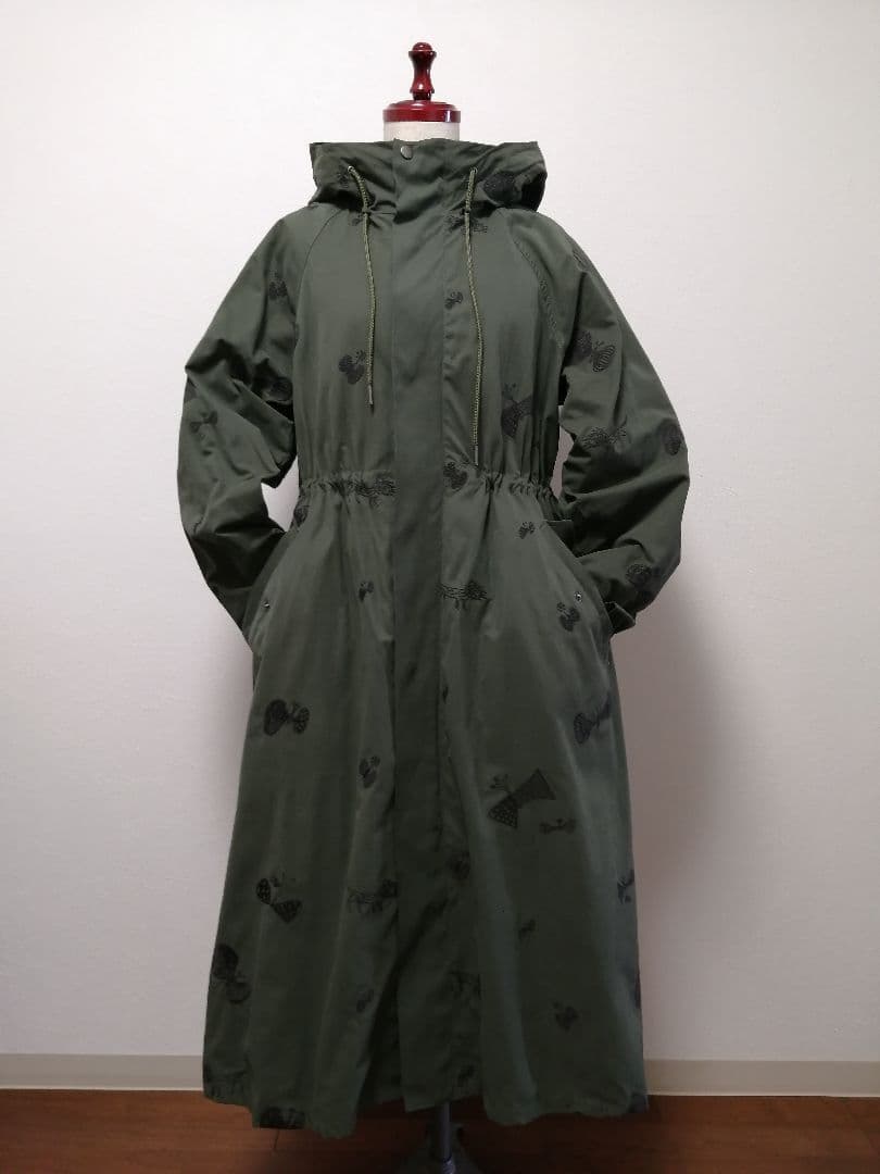 スーパーハッカ　刺繍モッズコート