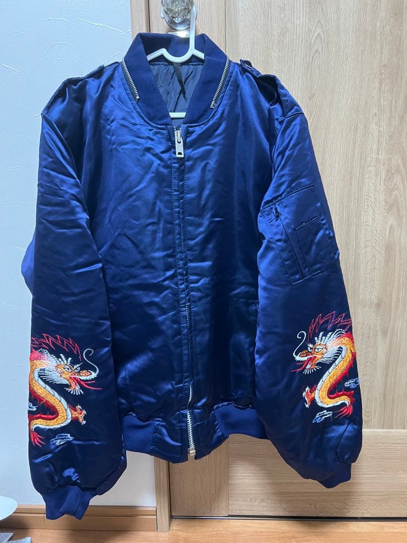 MA-1 Style KOREA スーベニアジャケット ヴィンテージ　コリジャン