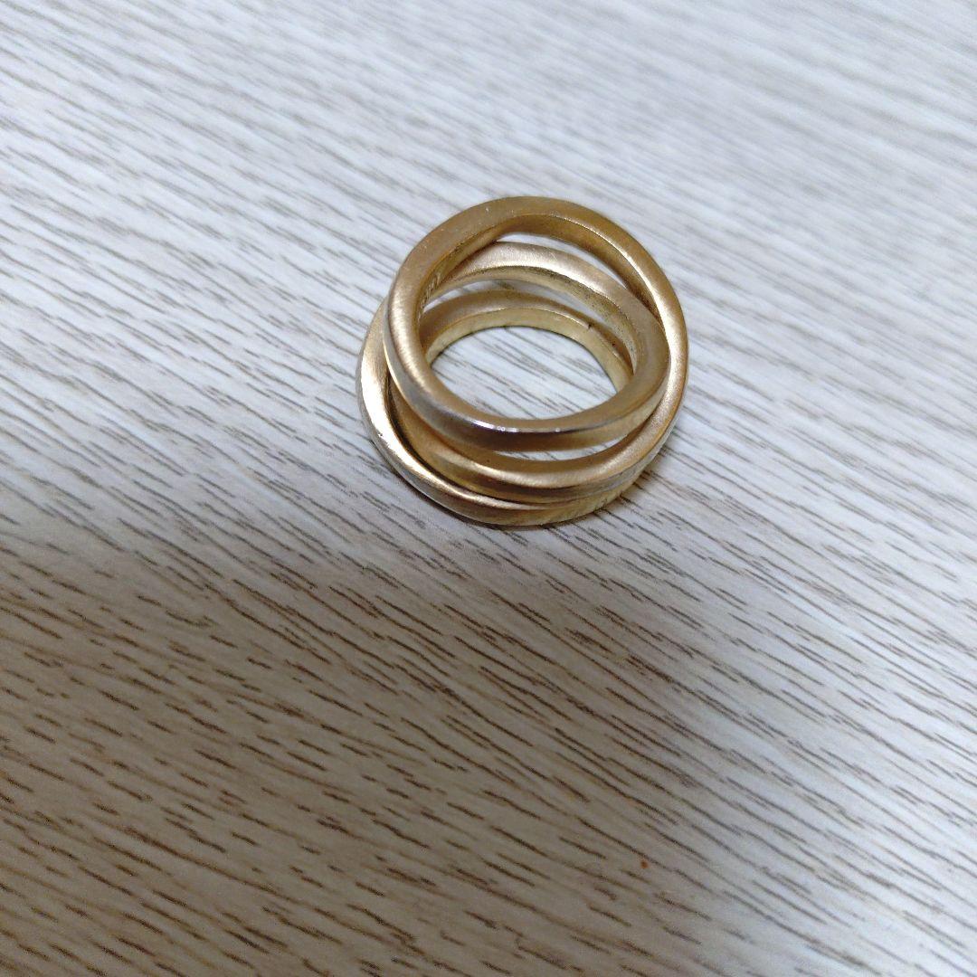 ブランイリス 11号　ゴールド ツイストデザインリング