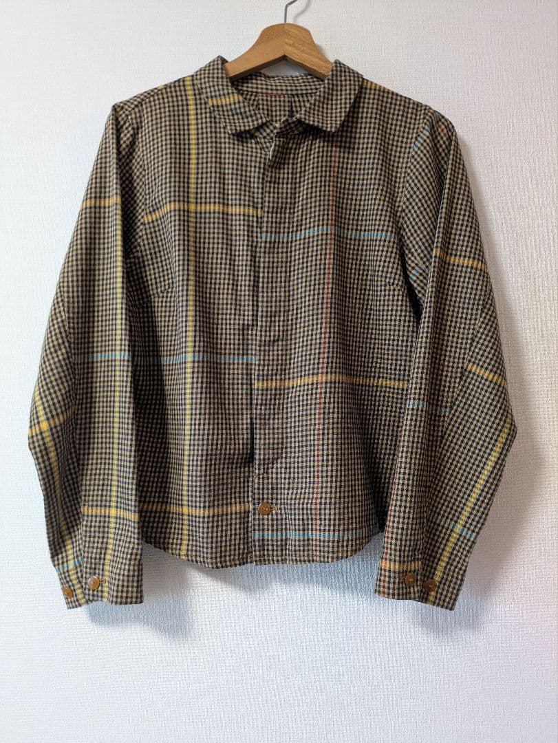 パラスパレス 2024FW チェック柄シャツ　フリーサイズ