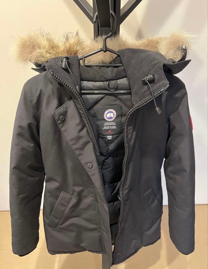   Fusion ブラック ダウンジャケット カナダグース