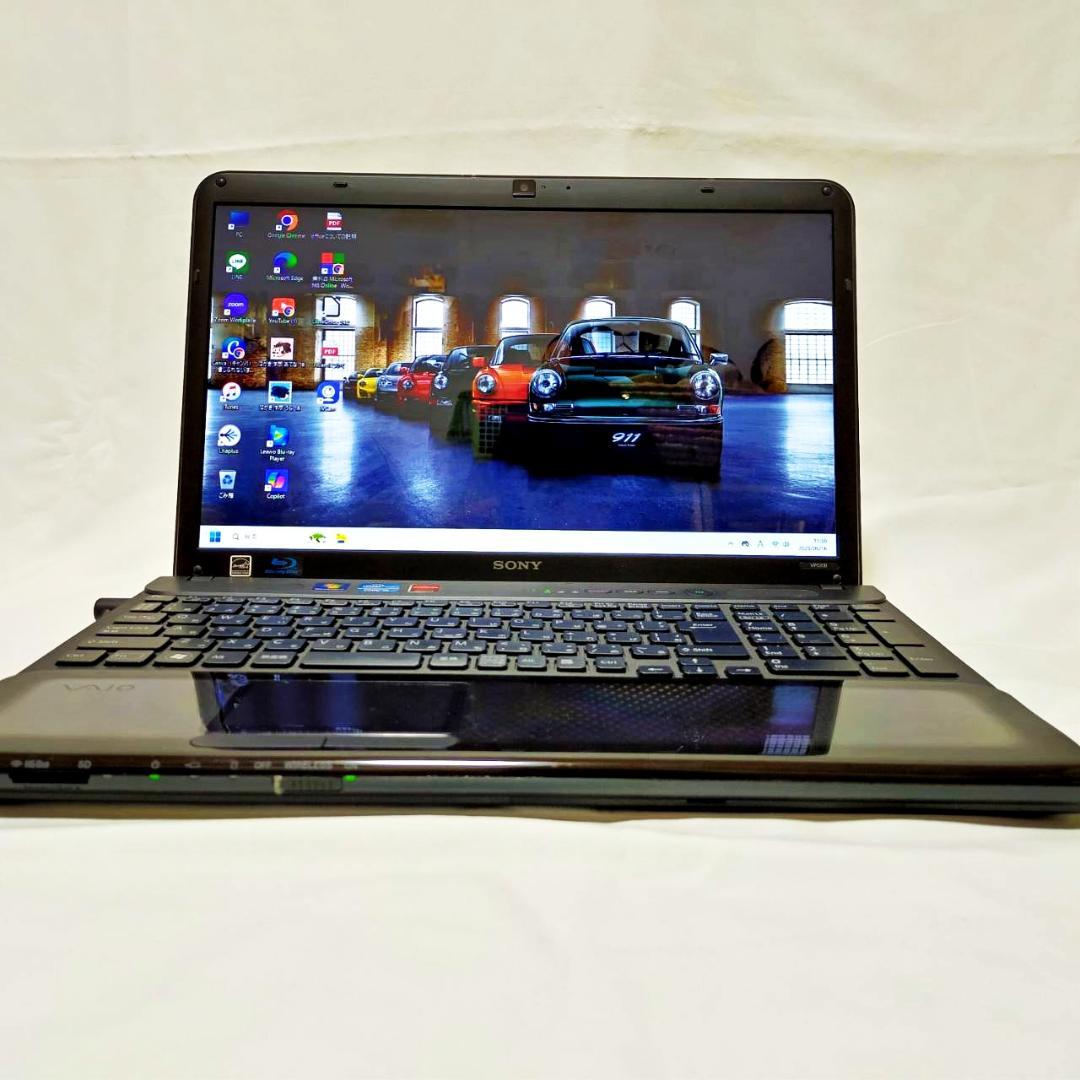 【美品】SONY VAIO　i5✨SSD搭載　設定済みノートパソコン