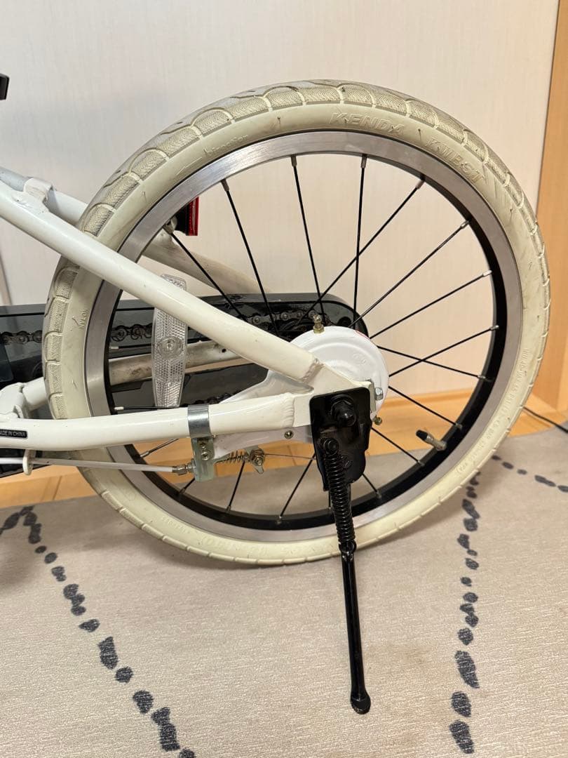 美品　LOUIS GARNEAU 子供用自転車 18インチ ホワイト