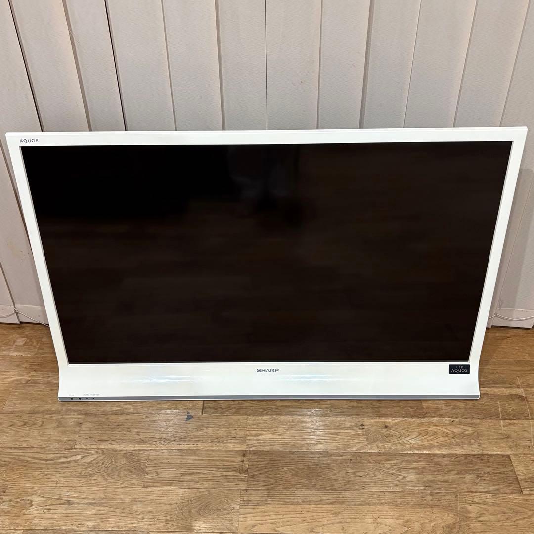 極美品 シャープ 40V スタイリッシュ 液晶テレビ LC-40J9 LED 白