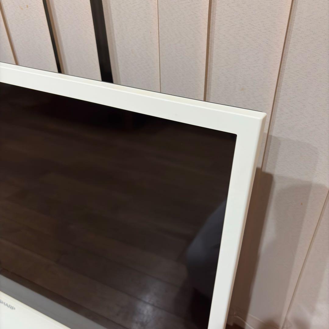 極美品 シャープ 40V スタイリッシュ 液晶テレビ LC-40J9 LED 白