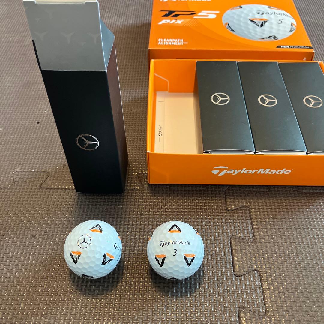 三浦　TaylorMade TP5 pix 3×4個入×2 メルセデス