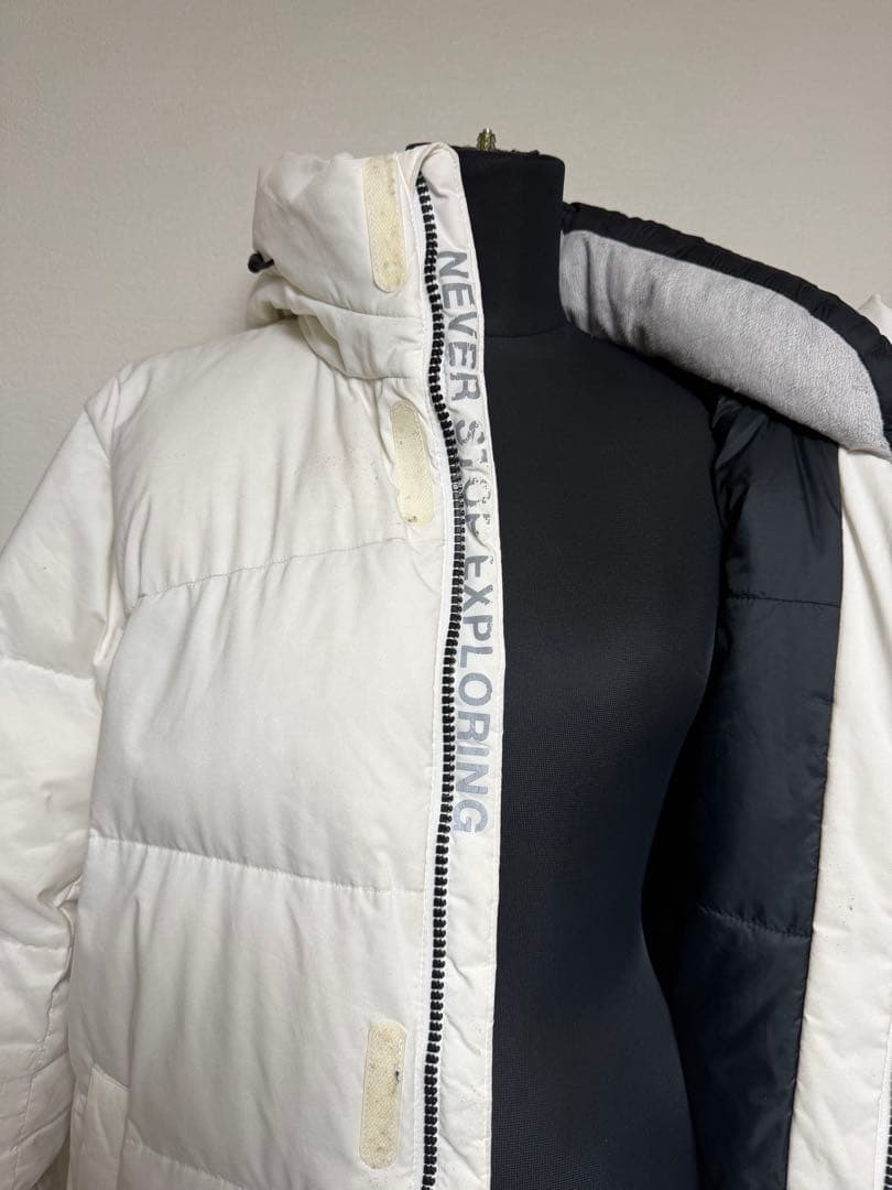 2 THE NORTH FACE ノースフェイス ダウン　ホワイト　Mサイズ